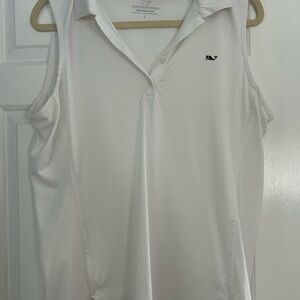 Vineyard Vines White Performance Shirt